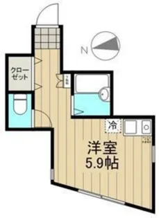 ハイクレスト読売ランド前【1階】の間取り