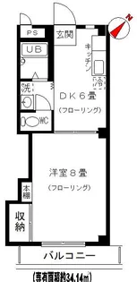 トヨビル【2階】の間取り