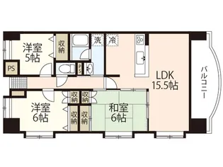 エスパシオ【3階】の間取り
