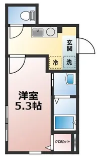 CS GARDEN田園調布【1階】の間取り