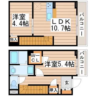 メゾン・ド・ブランの間取り