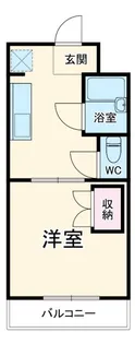 クレーバーマンションII【1階】の間取り