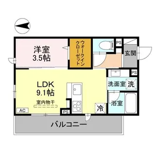 DR相木CORAZON【3階】の間取り