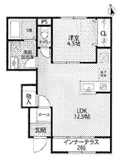 リーブルファイン幸手駅II【1階】の間取り