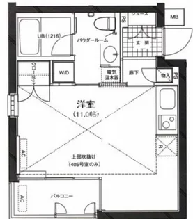 カーサデルソル小石川【2階】の間取り