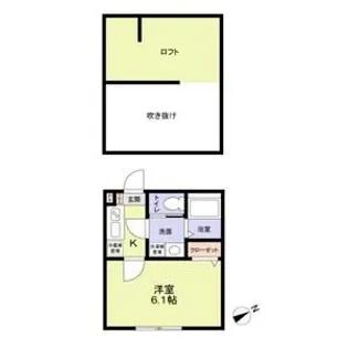 シード新百合ヶ丘A棟【1階】の間取り