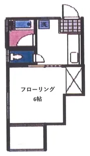 北コーポ【2階】の間取り