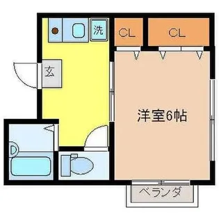 シーズンコート【2階】の間取り