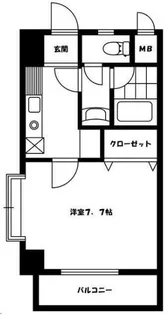 神奈川県横浜市保土ヶ谷区西谷3【マンション】の間取り