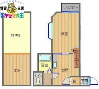 アルジェントパレス弐番館【2階】の間取り