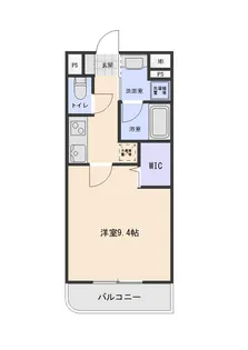 Clever*Crest【1階】の間取り