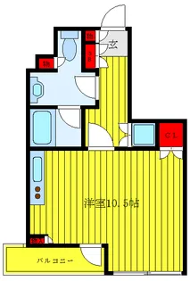 日神デュオステージ小石川【2階】の間取り