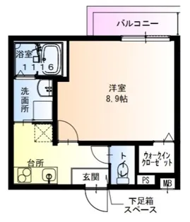 フジパレス堺中長尾III番館【2階】の間取り