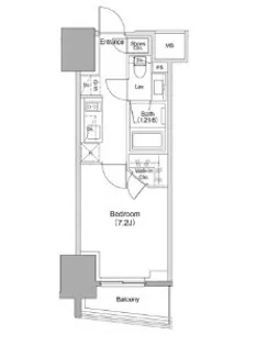 東京都文京区本郷4【マンション】の間取り