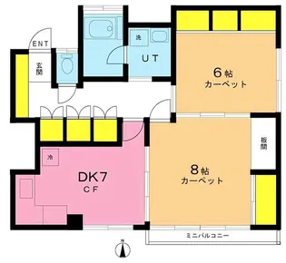 サンレルム【3階】の間取り