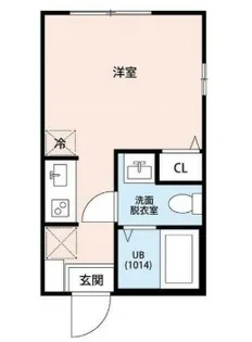 ラフィーネ三ツ沢南町【2階】の間取り