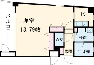 モルチール池袋本町【3階】の間取り