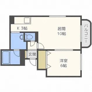 グランドコート26【4階】の間取り