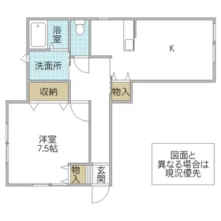 Patio【1階】の間取り