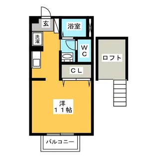 Y・Kレジデンス【2階】の間取り