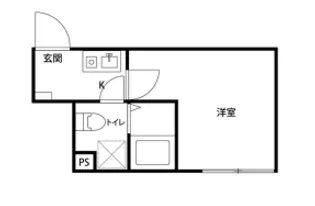 神奈川県川崎市川崎区小田3【アパート】の間取り