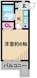 ラコスタ新丸子II【2階】の間取り