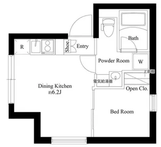 エスポワール門前仲町【5階】の間取り
