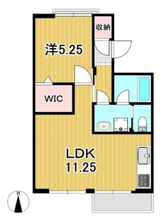 第2陽光ハイツ【3階】の間取り