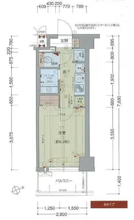 プレサンス京都鴨川彩華【4階】の間取り