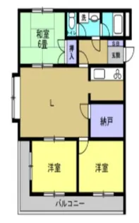 リアライズ熊谷【2階】の間取り