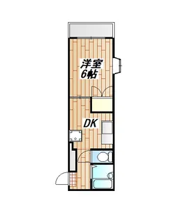 神奈川県横浜市神奈川区高島台【マンション】の間取り