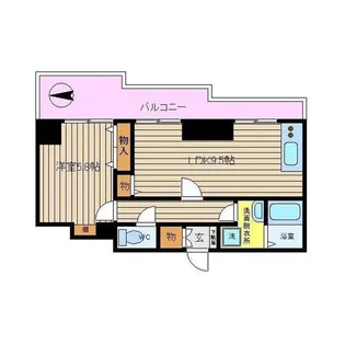 東京都中野区弥生町1【マンション】の間取り