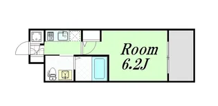 エスリード福島WEST【9階】の間取り