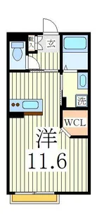ローズガーデン柏の葉B棟【1階】の間取り