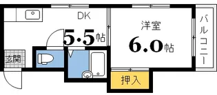 第3ナカムラビル【3階】の間取り