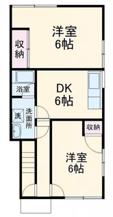 明石町第一ビル【3階】の間取り