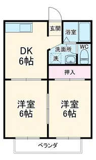 グランベールM【2階】の間取り
