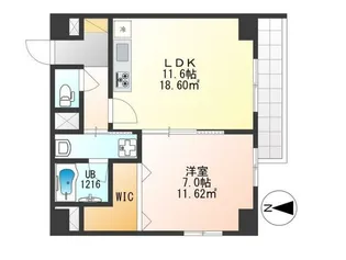 T s FIRTREE【4階】の間取り