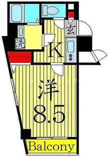 アンベリール墨田【2階】の間取り