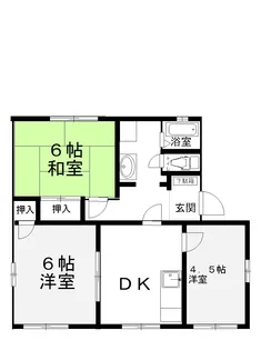 ラホール【1階】の間取り