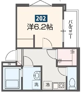 MELDIA武里IV【1階】の間取り