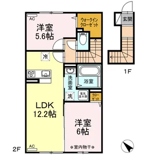 KOUビレッジ【2階】の間取り
