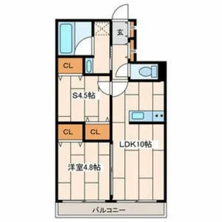 仮称 大和市中央5丁目計画【3階】の間取り