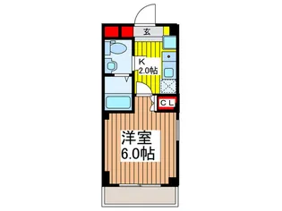 ツインクレスト童夢II【3階】の間取り