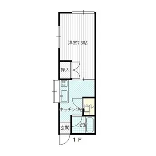 アリス本庄第3【1階】の間取り