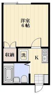 Kハイム【1階】の間取り