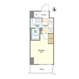 コンフォリア・リヴ川崎南幸町【3階】の間取り