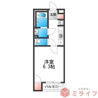 クレイノセカンド ユーアイ【1階】の間取り
