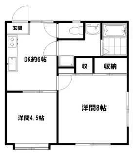 ザッツ井荻II【2階】の間取り