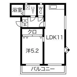 ピュアSEVEN【2階】の間取り